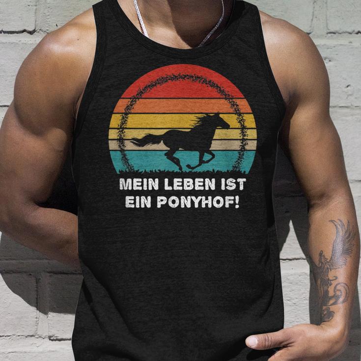 My Life Is A Ponyhfof Ich Liebe Mein Pferd Pony Tank Top Geschenke für Ihn