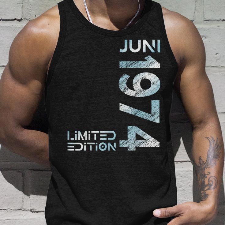 Limited Edition Juni 1974 Mann Frau 50 Geburtstag Tank Top Geschenke für Ihn