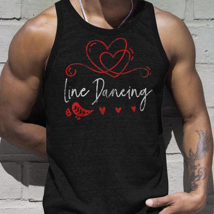 Love For Dance Lovers Line Dance Tank Top Geschenke für Ihn