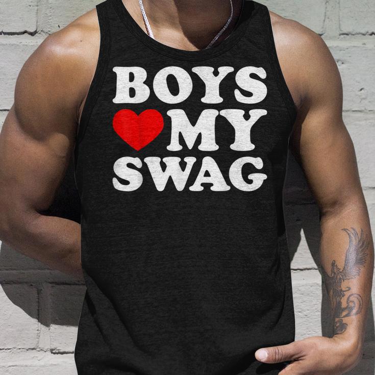 Love My Swag Boys Heart Hip HopTank Top Geschenke für Ihn