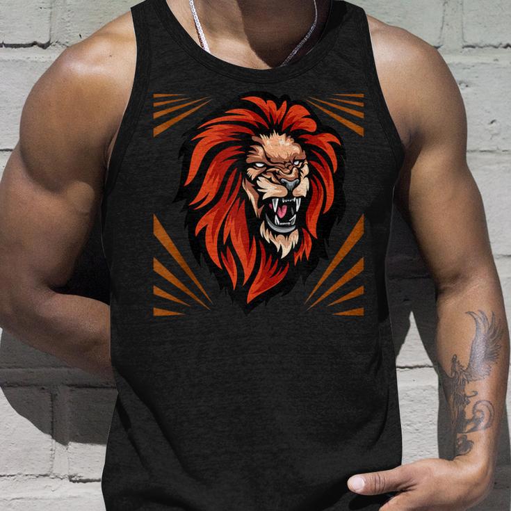 Löwe Geburtstag Biest Löweon Judah Dschungelkönig Männer Junge Papa Sohn Tank Top Geschenke für Ihn