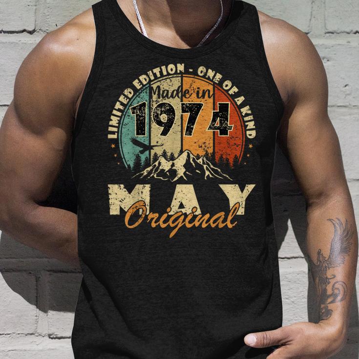 Mai 1974 Limited Edition 50 Jahren Mann Frau Spruch Tank Top Geschenke für Ihn