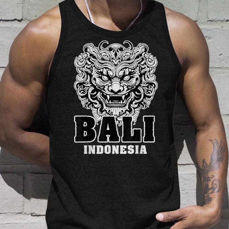 Máscara Barong Cultura Balinesa Bali Indonesia Camiseta sin mangas Regalos para él