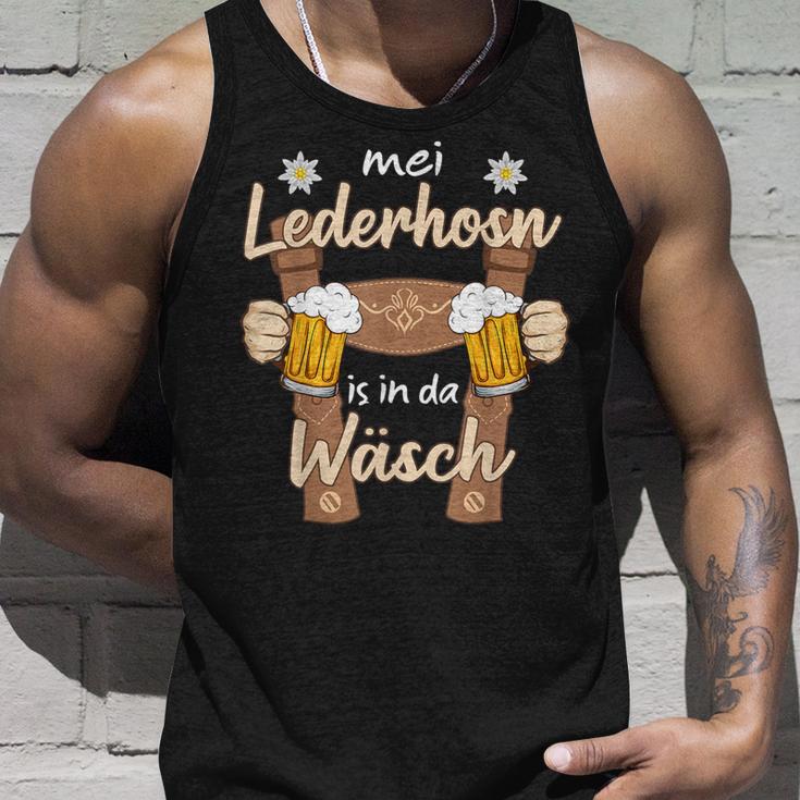 Mei Lederhosn Is In D Wäsch Oktoberfest Costume Replacement S Tank Top Geschenke für Ihn