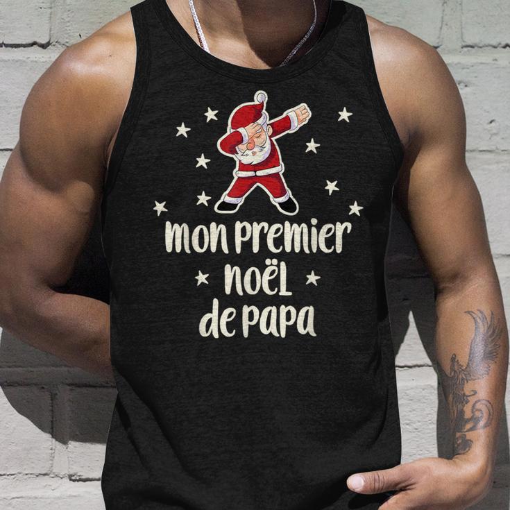 Mein Erstes Weihnachtsfeston Papa Dabbing Santa Eltern Tank Top Geschenke für Ihn