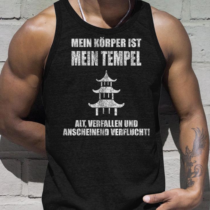 Mein Körper Ist Mein Temple Alt Ferrucht Tank Top Geschenke für Ihn