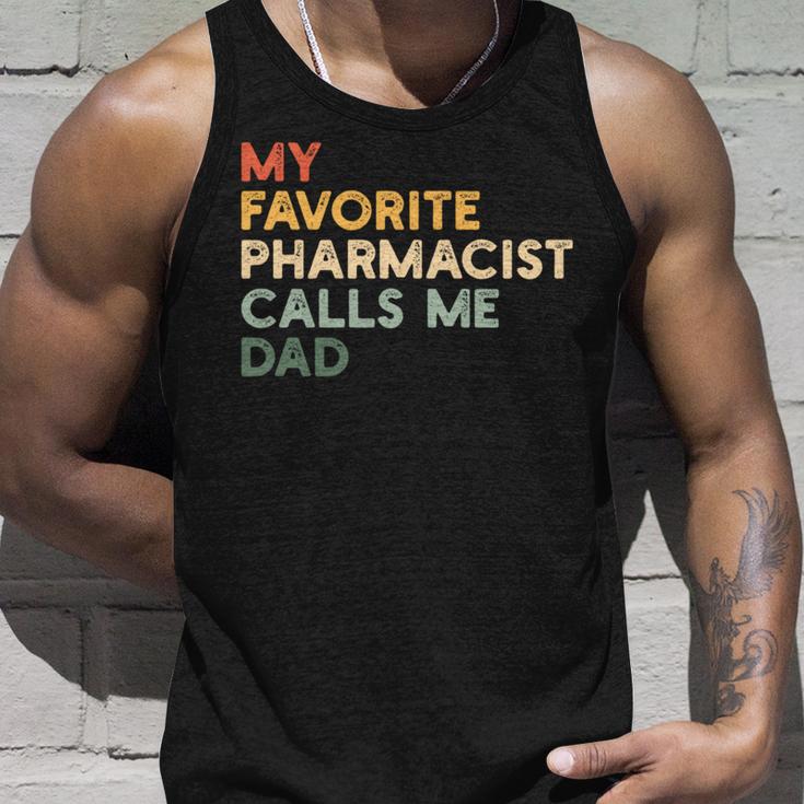 Mein Lieblingsapotheker Nennt Mich Papa Lustiger Apothekertag Tank Top Geschenke für Ihn