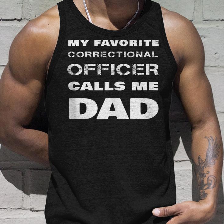 Mein Lieblingsvollzugsbeamter Nennt Mich Papa Strafvater Tank Top Geschenke für Ihn