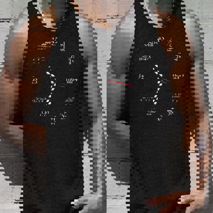 Meme Mathematics Meme Matemáticas Reloj Divertido Matemáticas Reloj Camiseta sin mangas Regalos para él