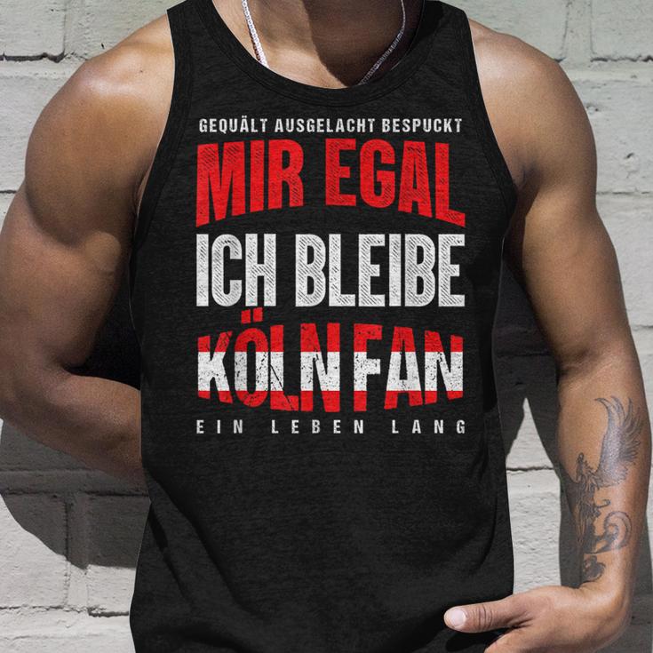 Mir Egal Ich Bleibe Köln Fan Football Fan Club Goal Tank Top Geschenke für Ihn