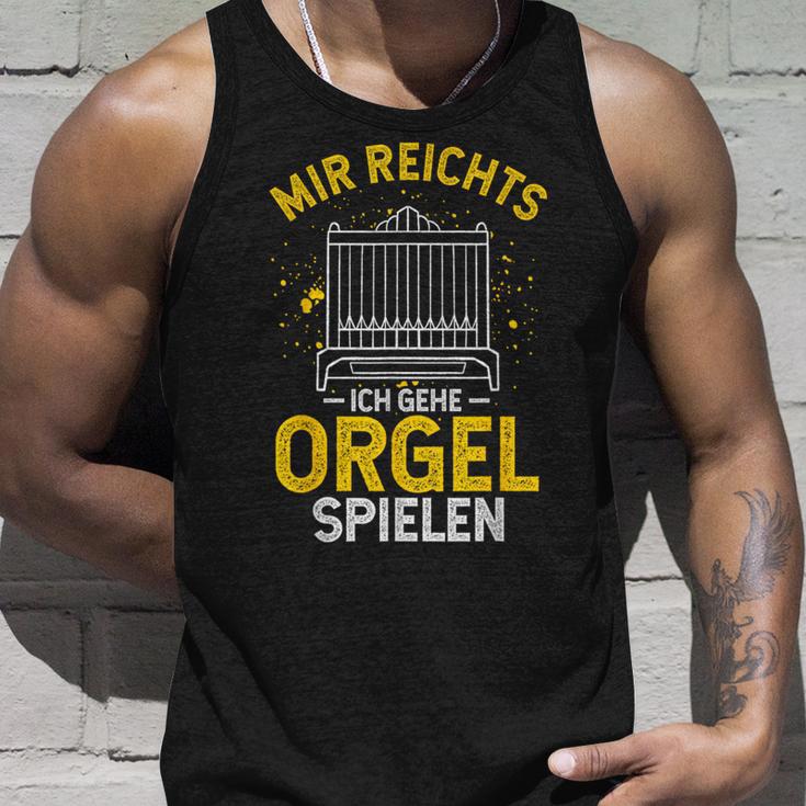 Mir Egal Ich Geh Orgel Spielen Kirche Klavier Orgelfan Tank Top Geschenke für Ihn