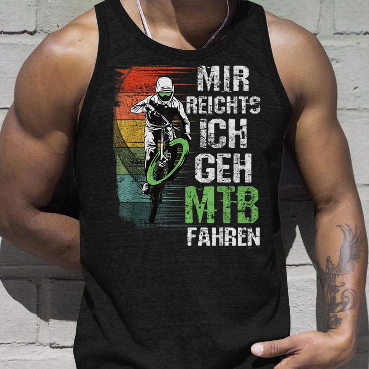 Mir Reichts Ich Geh Mtb Fahren Retro Downhill Bicycle Tank Top Geschenke für Ihn