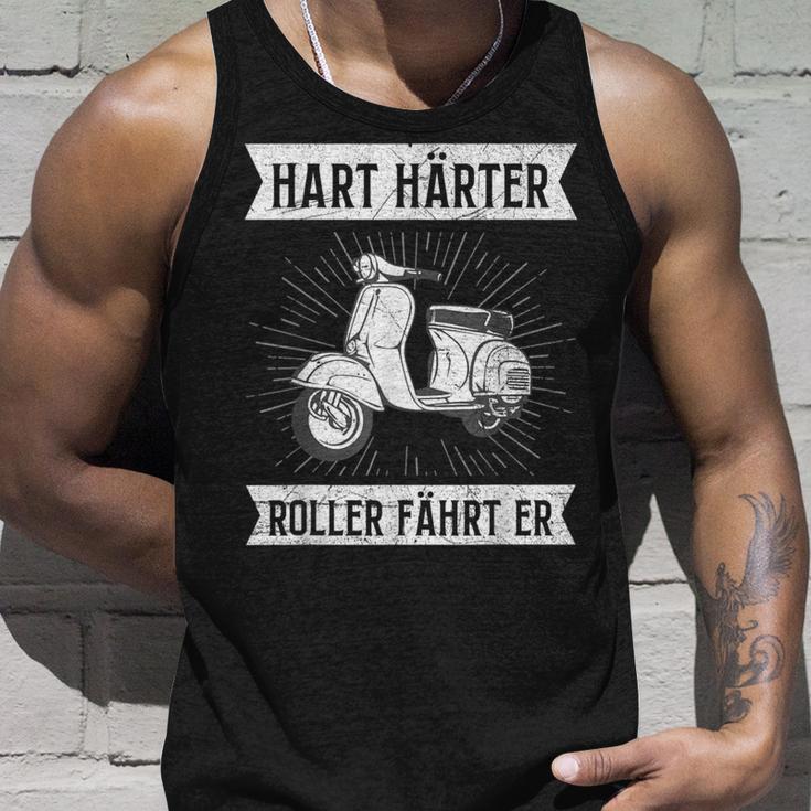 Moped Driver Hard Hardener Scooter Fahrt Er Moped Slogan Tank Top Geschenke für Ihn