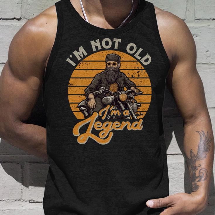 Motorrrad Papa Inintage Look Perfekt Füratertag Tank Top Geschenke für Ihn