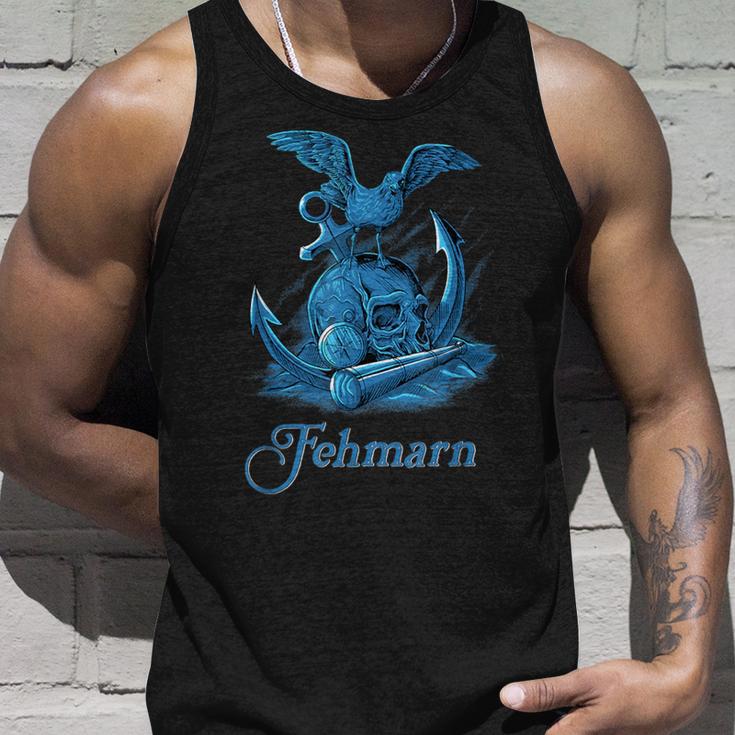 Möwe Auf Schädel Insel Fehmarn Tank Top Geschenke für Ihn