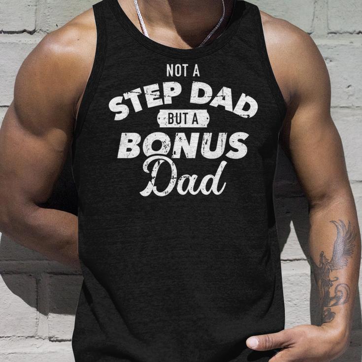 Nicht Der Stepfater Sondern Der Bonus Papa Saying Tank Top Geschenke für Ihn