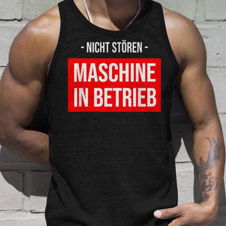 Nicht Stören Maschinen German Text Tank Top Geschenke für Ihn