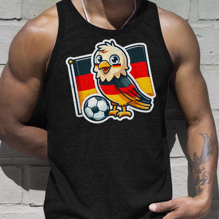 Niedlicher Adler Deutsch Banner Fan Deutschland Flagge Tank Top Geschenke für Ihn