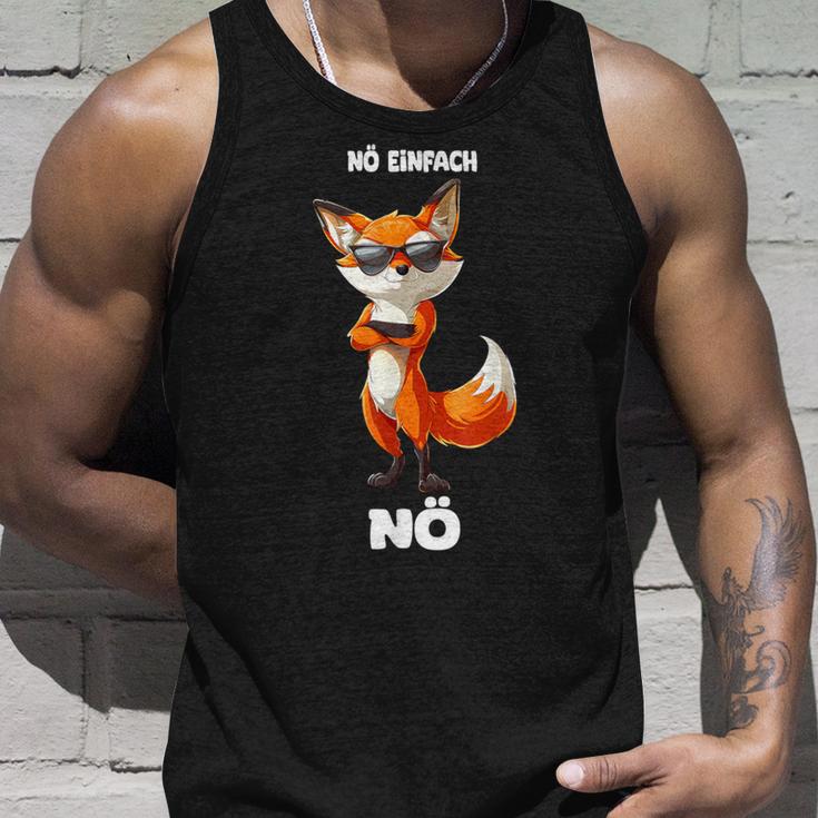 Nö Einfach Nö Fox Tank Top Geschenke für Ihn