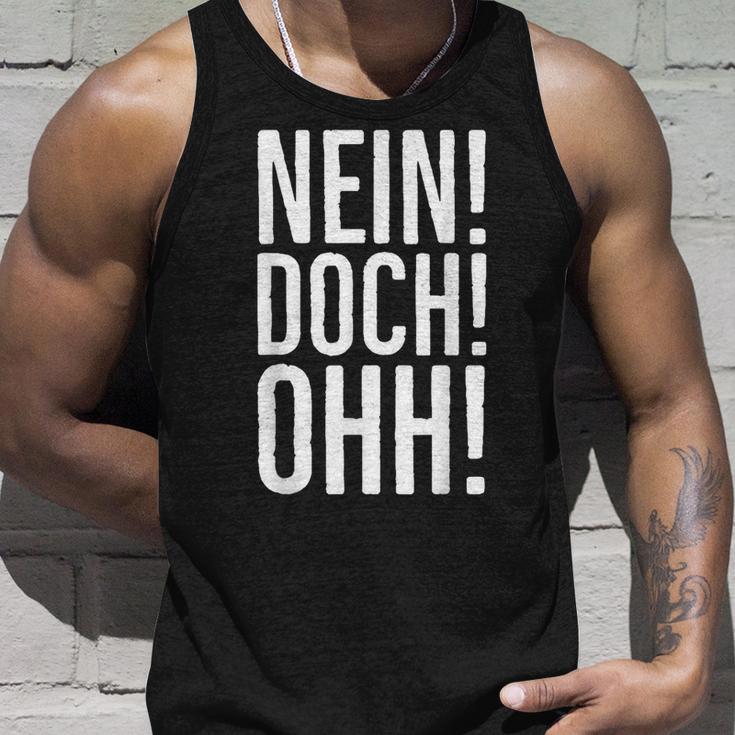 No Yes Ohh Louis De Funès Slogan Tank Top Geschenke für Ihn