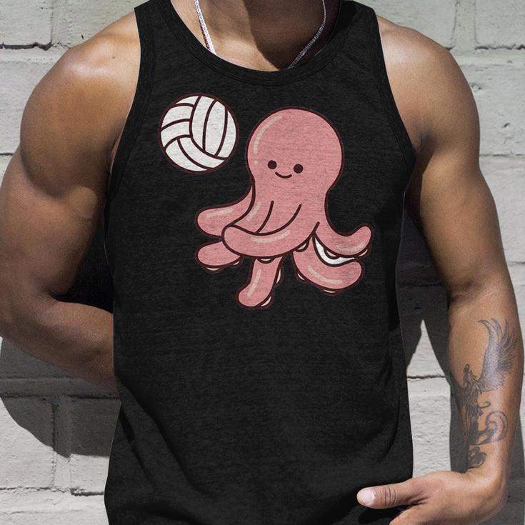 Oktopusolleyball Spieler Ballsportarten Tank Top Geschenke für Ihn