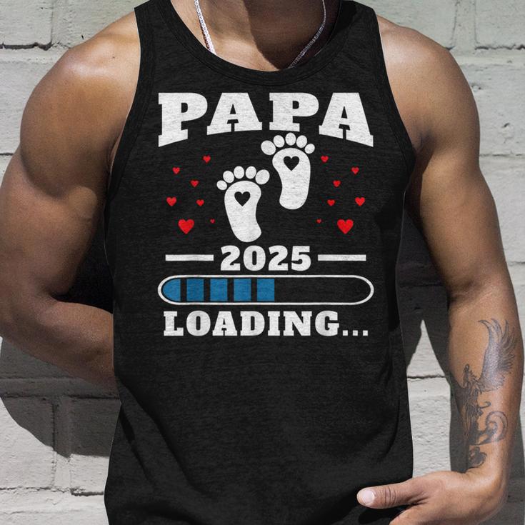 Papa 2025 Lustigesatertagsgeschenk Schwangere Tank Top Geschenke für Ihn