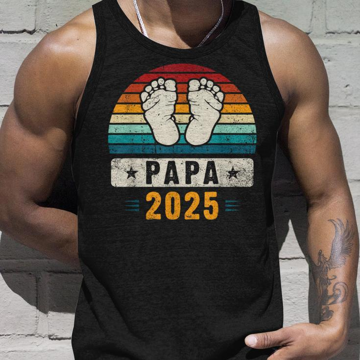 Papa 2025 Schwangerschafterkünden Werdender Papa Tank Top Geschenke für Ihn