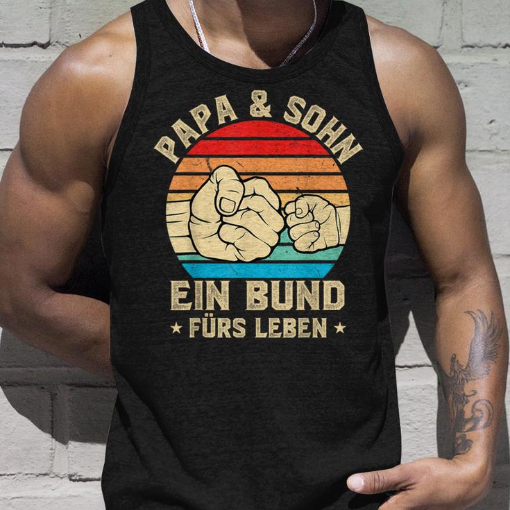 Papa & Sohn Papa & Sohn Familie Tank Top Geschenke für Ihn