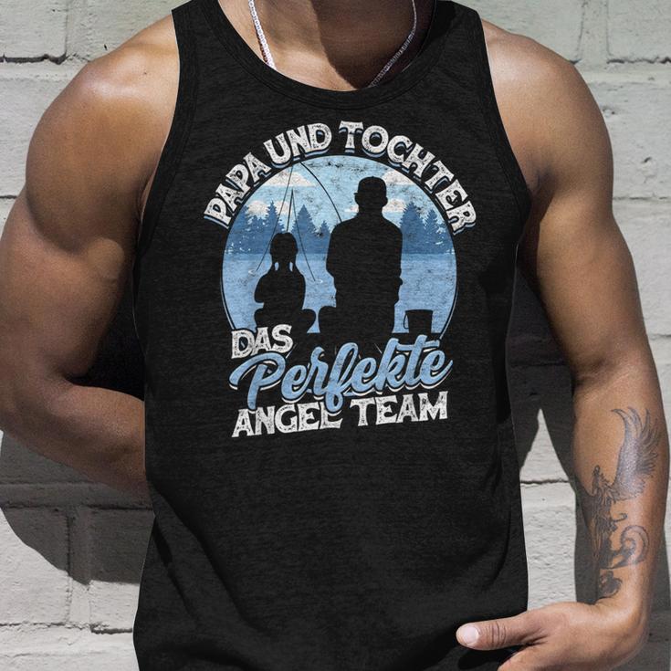 Papa & Tochter Das Perfekte Angel Team Fishing Fishing Fishing S Tank Top Geschenke für Ihn