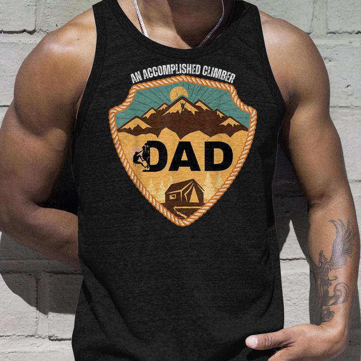 Papa Einersierter Bergsteiger Lustige Geschenke Zumatertag Tank Top Geschenke für Ihn