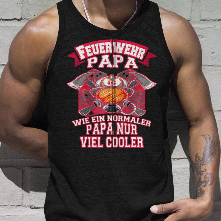 Papa Feuerwehrmanniel Cooler Sohn Tochterater Kapuzenjacke Tank Top Geschenke für Ihn