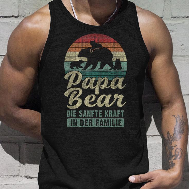 For Papa Mit Drei Kindern Papa 3 Children's Tank Top Geschenke für Ihn