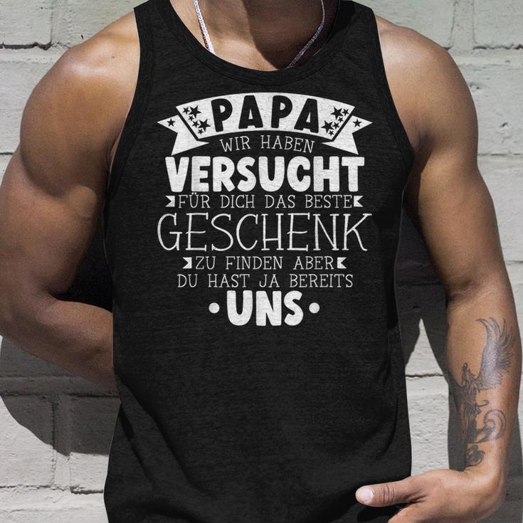 Papa Sohn & Tochter Father's Day Best Papa Partner Look S Tank Top Geschenke für Ihn