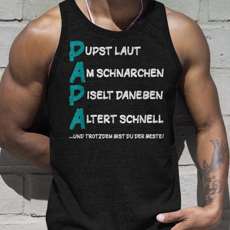 Papa Trotzdem Bist Du Der Beste Father's Day Tank Top Geschenke für Ihn