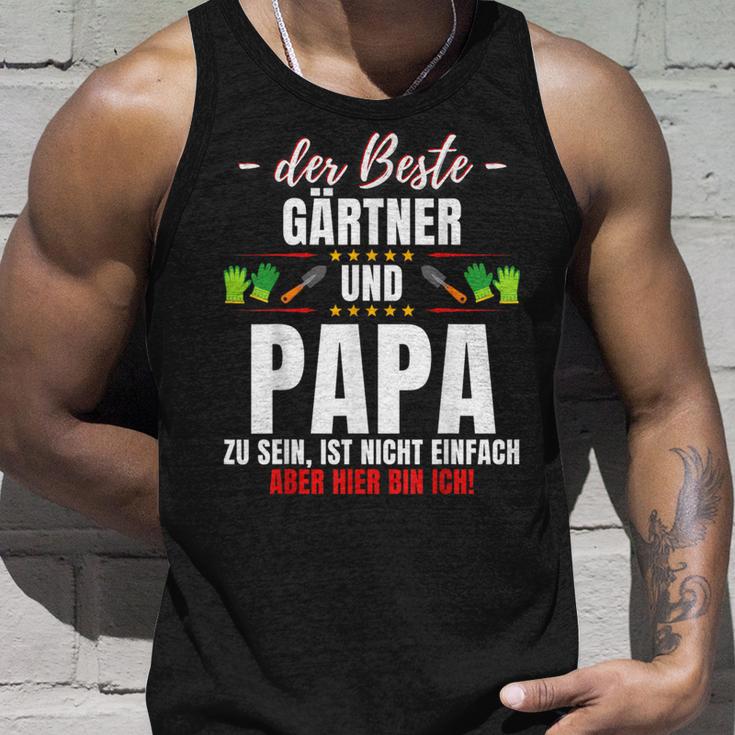 Papa Und Gärtner Garden Gardening Saying Tank Top Geschenke für Ihn