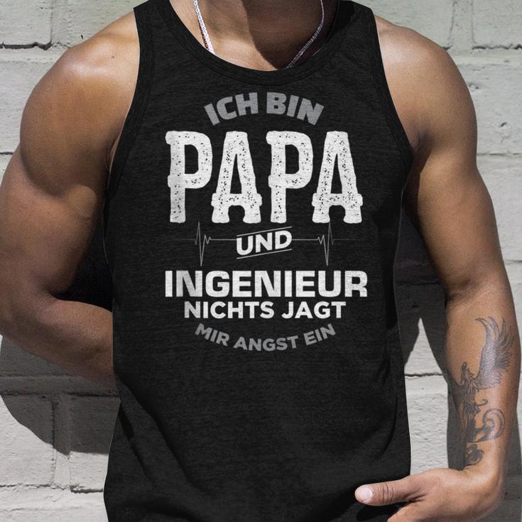 Papa Und Ingenieur Freund Mann Mechaniker Elektriker Tank Top Geschenke für Ihn