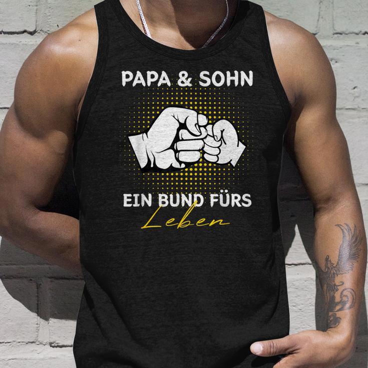 Papa Und Sohn Ein Bund Für Leben Father Son Father's Day S Tank Top Geschenke für Ihn