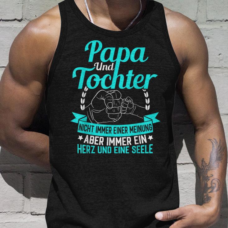 Papa Und Tochter Ein Herz Und Eine Seeleatertag Geschenk Tank Top Geschenke für Ihn