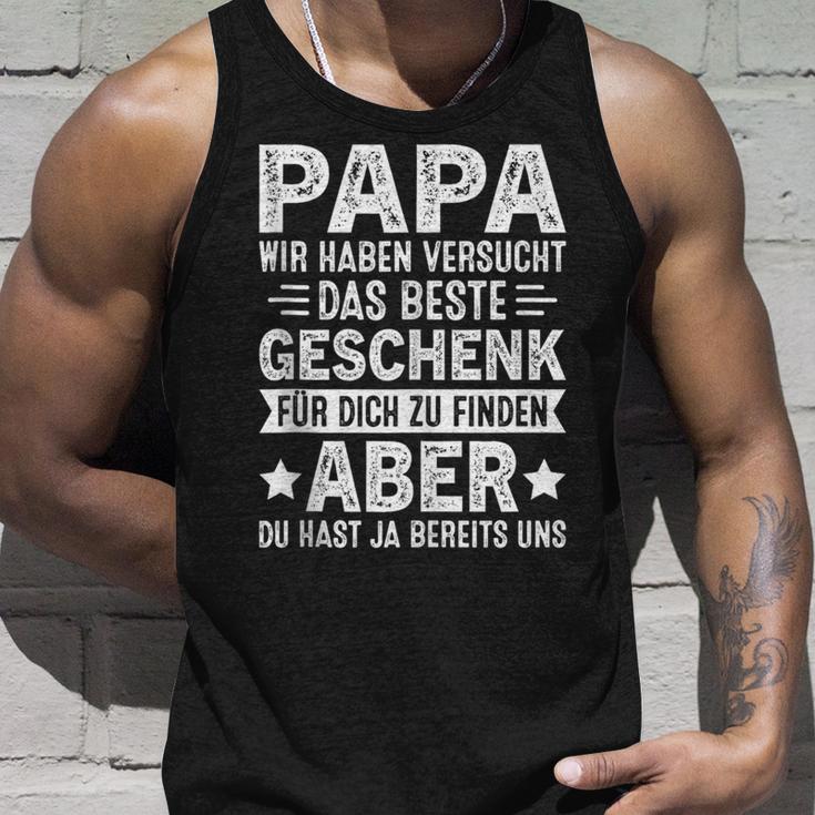 Papa Undater Geschenk Lustiger Spruch Herrenatertag Tank Top Geschenke für Ihn