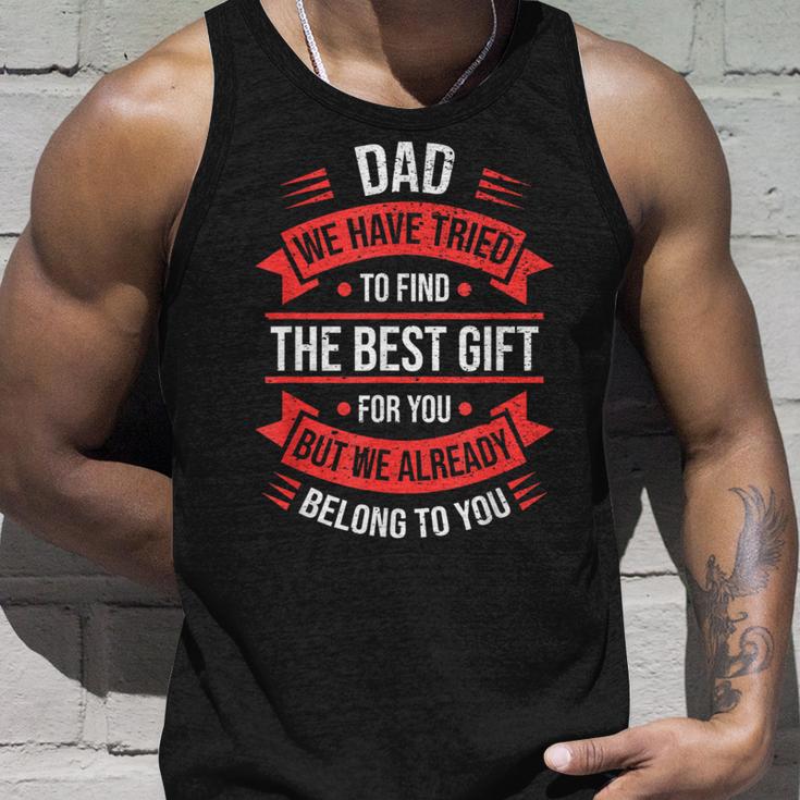 Papa Wir Habenersucht Die Besten Geschenkgeschenke Für Männer Zu Finden Lustigerater Tank Top Geschenke für Ihn