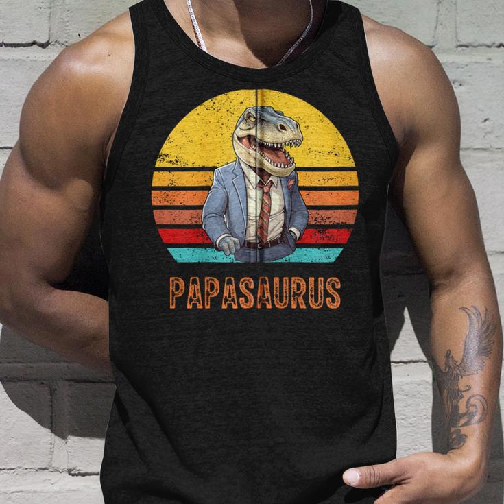 Papasaurus Papaatertag Bester T-Rex Papaatertagater Kapuzenjacke Tank Top Geschenke für Ihn