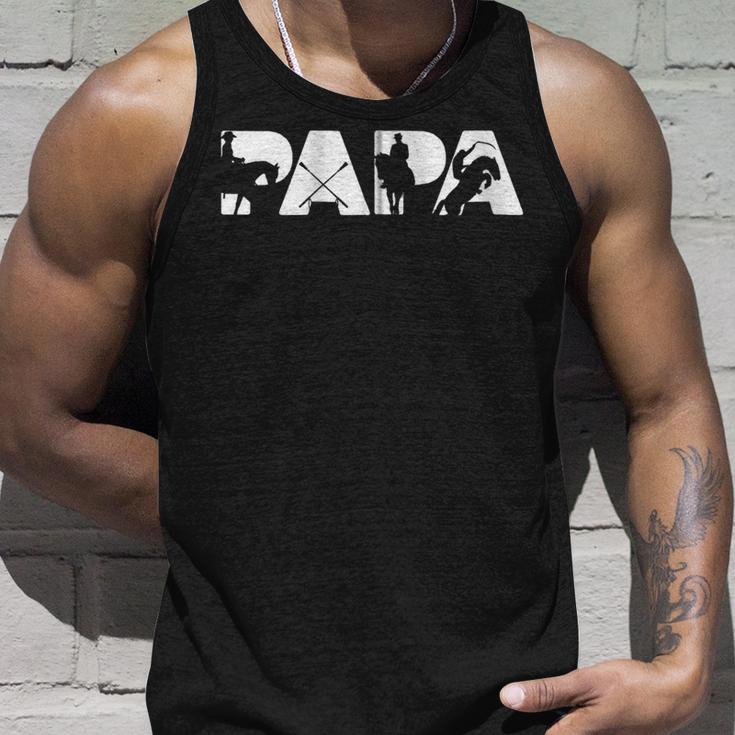 Pferd Reiter Papa Retrointage Lustig Papa Pferd Reiter Kapuzenjacke Tank Top Geschenke für Ihn