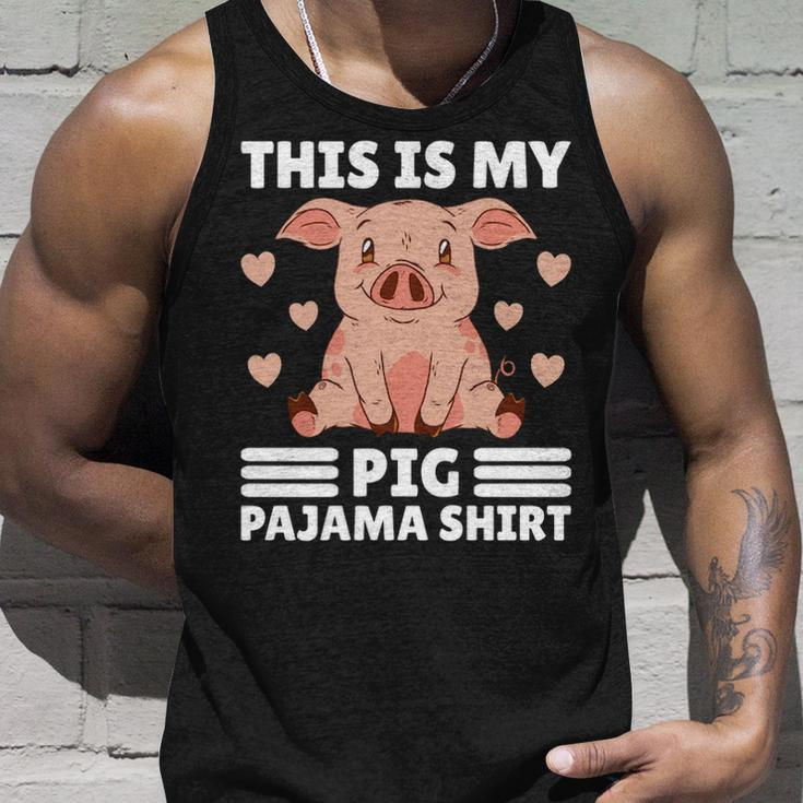 My Pig Pajama Pig Cute Pig Stuff Tank Top Gifts for Him