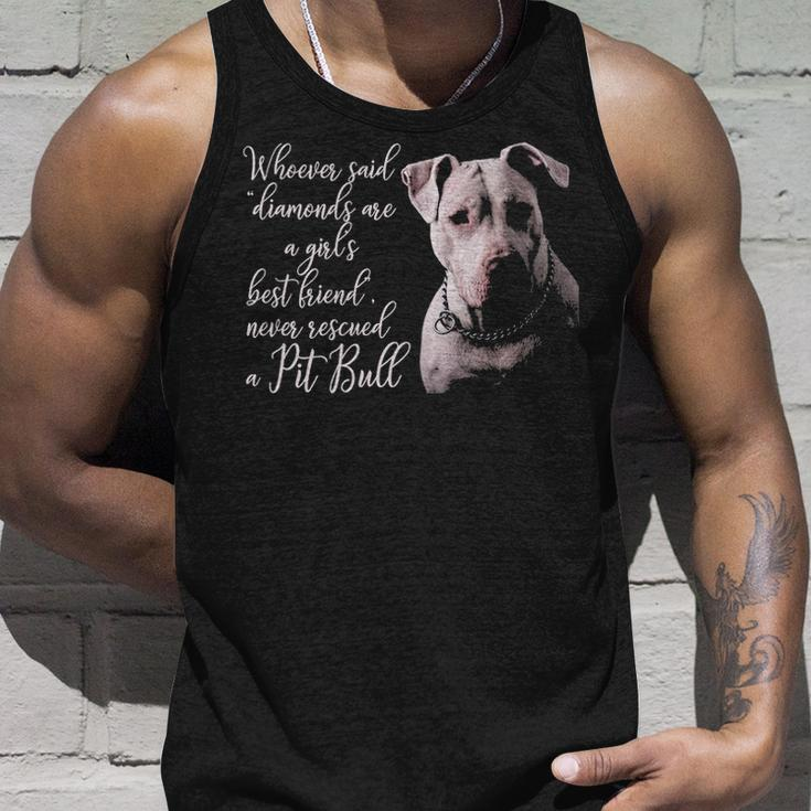 Pitbull Best Friend Dog Tank Top Gifts for Him