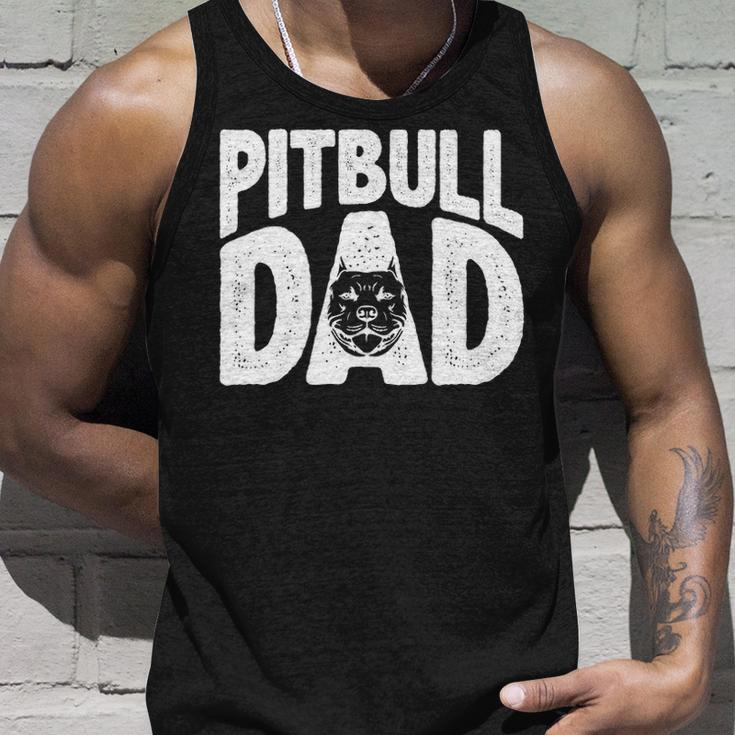 Pitbull Dad Dog Best Dog Dad Ever Mens Pitbull Tank Top Gifts for Him