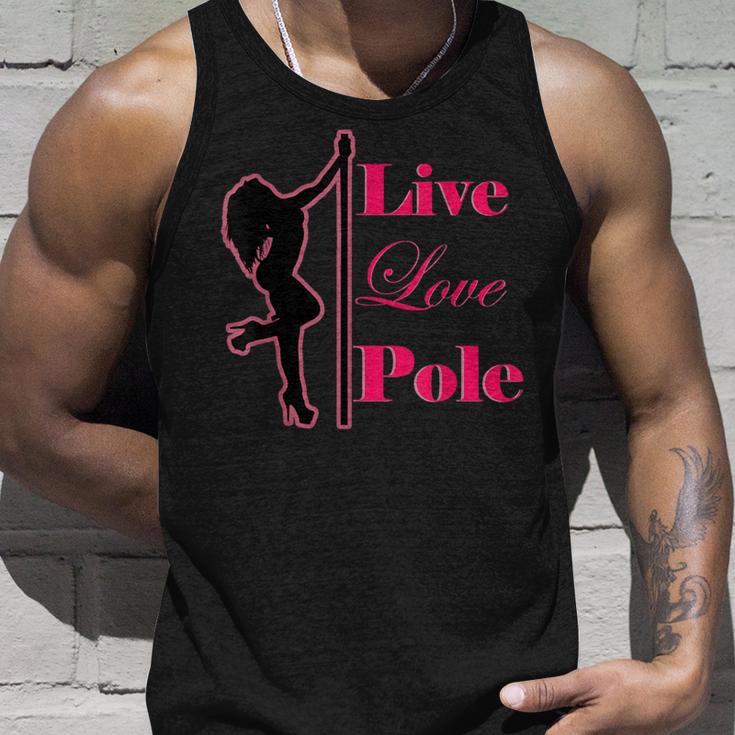 Pole Dance Live Love Pole Dance Tank Top Geschenke für Ihn