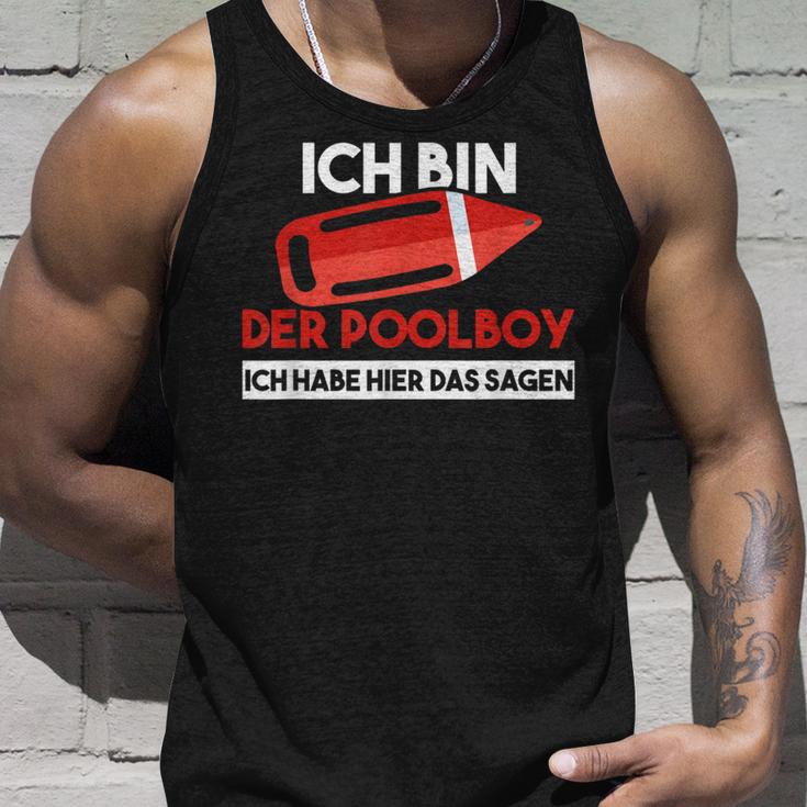 Poolboy Bademeister Lifeguard Swimming Pool Indoor Pool Tank Top Geschenke für Ihn