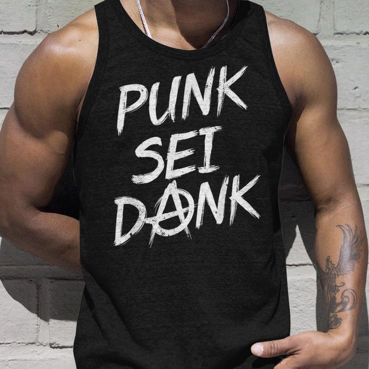 Punk Anarchy Slogan Tank Top Geschenke für Ihn