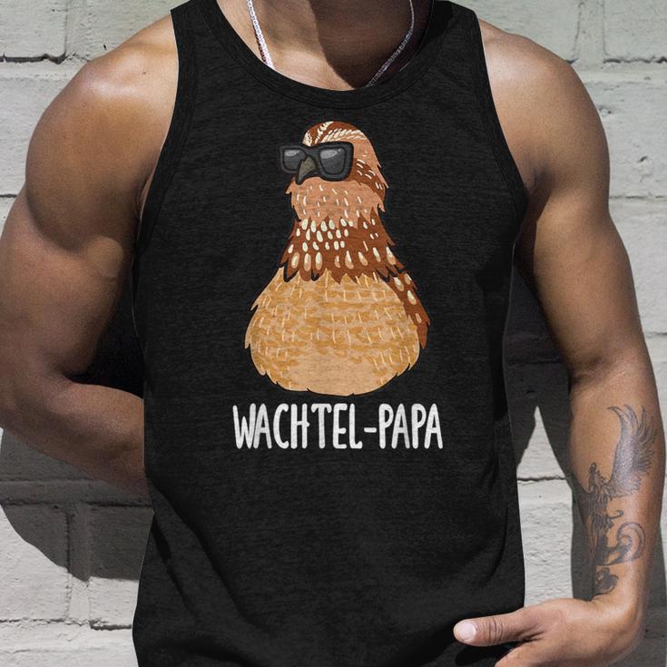 Quail Papa Quail Breeder Quail Tank Top Geschenke für Ihn