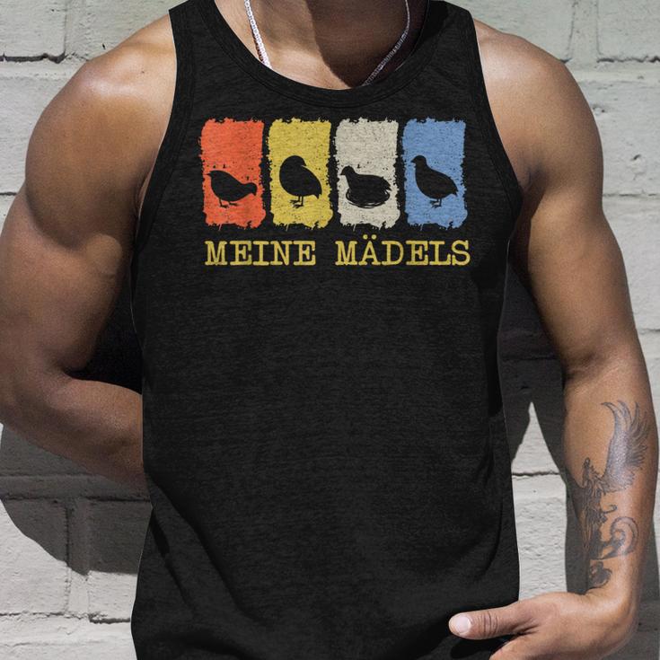 Quails Meine Mädels Quail Helterintage Tank Top Geschenke für Ihn